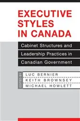Book cover of Executive Styles in Canada by Luc Bernier