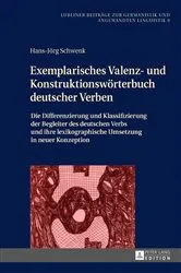 Book cover of Exemplarisches Valenz- und Konstruktionswoerterbuch deutscher Verben by Janusz Golec