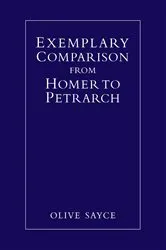 Book cover of Exemplary Comparison from Homer to Petrarch by Unknown