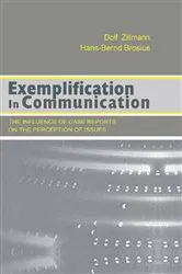 Book cover of Exemplification in Communication by Dolf Zillmann