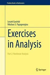 Book cover of Exercises in Analysis by Unknown