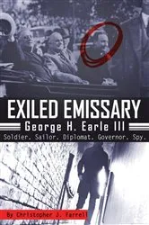 Book cover of Exiled Emissary by Christopher J. Farrell