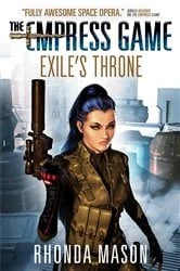 Book cover of Exile's Throne by Rhonda Mason