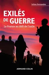 Book cover of Exilés de guerre by Julian Fernandez