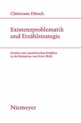 Book cover of Existenzproblematik und Erzählstrategie by Christiane Dätsch