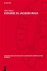 Book cover of Exkurse zu Jacques Roux by Walter Markov