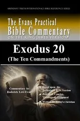 Book cover of Exodus 20 (The Ten Commandments) by Roderick Levi Evans