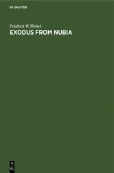 Book cover of Exodus from Nubia by Friedrich W. Hinkel