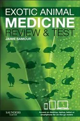 Book cover of Exotic Animal Medicine - review and test - E-Book by Samour MVZ, PhD, Dip ECAMS, Jaime