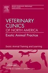 Book cover of Exotic Animal Training and Learning, An Issue of Veterinary Clinics: Exotic Animal Practice by Barbara Heidenreich