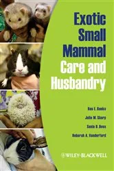 Book cover of Exotic Small Mammal Care and Husbandry by Ron E. Banks