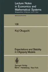 Book cover of Expectations and Stability in Oligopoly Models by Unknown
