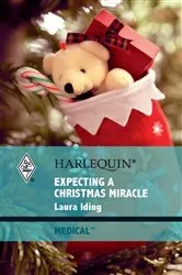 Book cover of Expecting a Christmas Miracle by Laura Iding