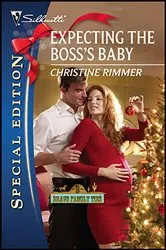 Book cover of Expecting the Boss's Baby by Christine Rimmer