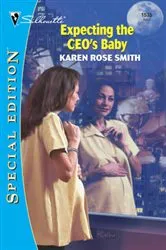 Book cover of Expecting the CEO's Baby by Karen Rose Smith