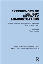 Book cover of Experiences of Library Network Administrators by Unknown