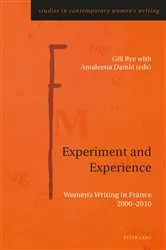 Book cover of Experiment and Experience by Amaleena Damlé