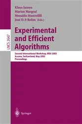 Book cover of Experimental and Efficient Algorithms by Sotiris E. Nikoletseas