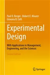 Book cover of Experimental Design (2nd ed.) by Paul D. Berger
