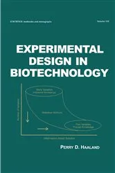 Book cover of Experimental Design in Biotechnology by Unknown