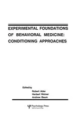 Book cover of Experimental Foundations of Behavioral Medicines by Robert Ader