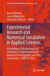 Book cover of Experimental Research and Numerical Simulation in Applied Sciences by Nenad Mitrovic