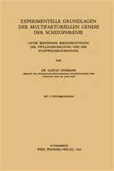 Book cover of Experimentelle Grundlagen der Multifaktoriellen Genese der Schizophrenie by Gustav Hofmann