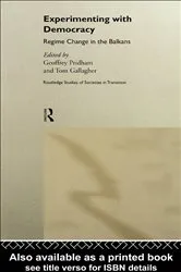 Book cover of Experimenting With Democracy by Tom Gallagher