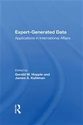 Book cover of Expert-generated Data by Gerald W. Hopple