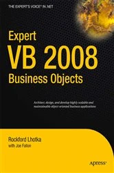 Book cover of Expert VB 2008 Business Objects by Joe Fallon
