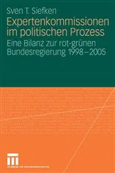 Book cover of Expertenkommissionen im politischen Prozess by Sven T. Siefken
