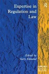 Book cover of Expertise in Regulation and Law by Unknown