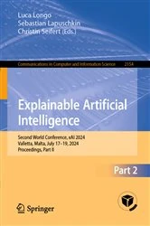 Book cover of Explainable Artificial Intelligence by Luca Longo