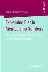 Book cover of Explaining Bias in Membership Numbers by Marie Elisabeth Zeidler