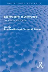 Book cover of Explorations in Difference by Jonathan Hart