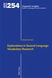 Book cover of Explorations in Second Language Vocabulary Research by Maurizio Gotti