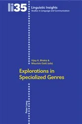 Book cover of Explorations in Specialized Genres by Maurizio Gotti