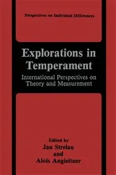 Book cover of Explorations in Temperament by Jan Strelau