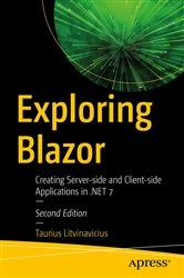 Book cover of Exploring Blazor (2nd ed.) by Taurius Litvinavicius