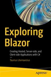 Book cover of Exploring Blazor by Taurius Litvinavicius