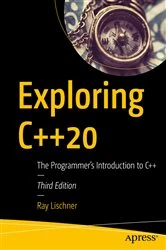 Book cover of Exploring C++20 (3rd ed.) by Ray Lischner