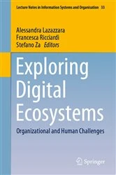 Book cover of Exploring Digital Ecosystems by Alessandra Lazazzara