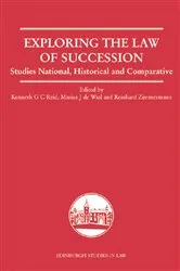 Book cover of Exploring the Law of Succession by Kenneth Reid