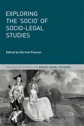Book cover of Exploring the 'Socio' of Socio-Legal Studies by Unknown
