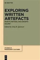 Book cover of Exploring Written Artefacts by Jörg B. Quenzer