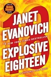 Book cover of Explosive Eighteen by Janet Evanovich