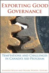 Book cover of Exporting Good Governance by Jennifer Welsh