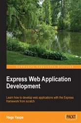 Book cover of Express Web Application Development by Hage Yaapa
