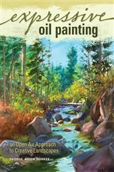 Book cover of Expressive Oil Painting by George Allen Durkee