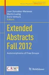 Book cover of Extended Abstracts Fall 2012 by Juan González-Meneses